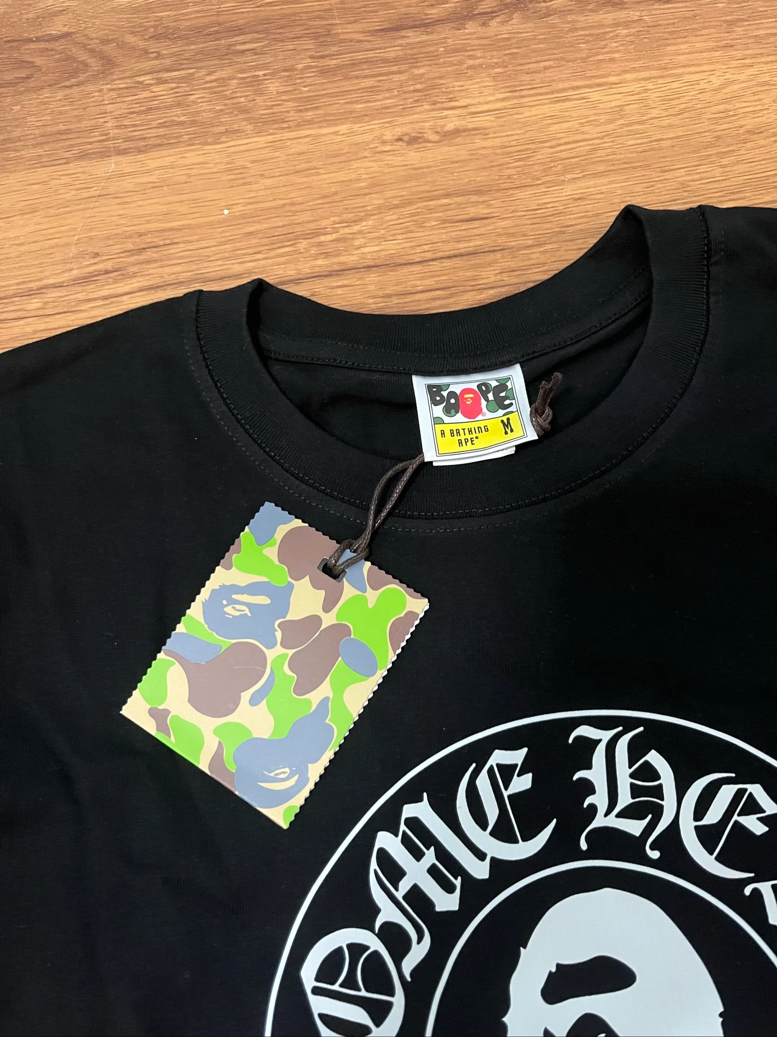 crhome hearts x bape shirt – photo 4